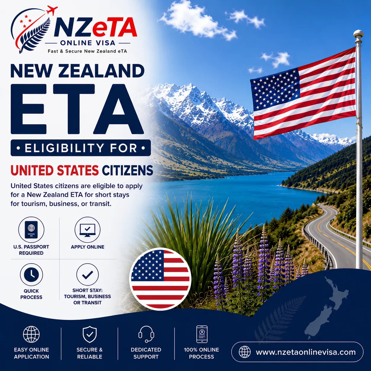 New Zealand eTA for US citizens – NZeTA application guide